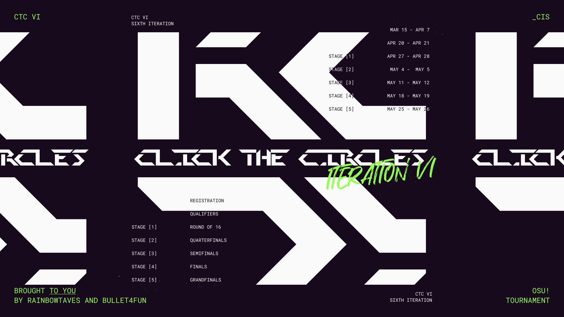 CLICK THE CIRCLES! 6